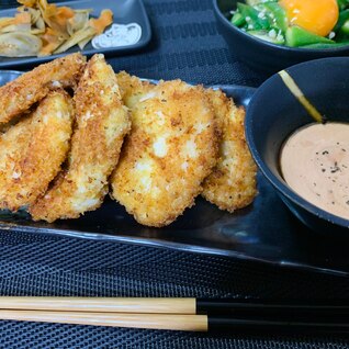 楽チン揚げ焼きチキンカツレツ